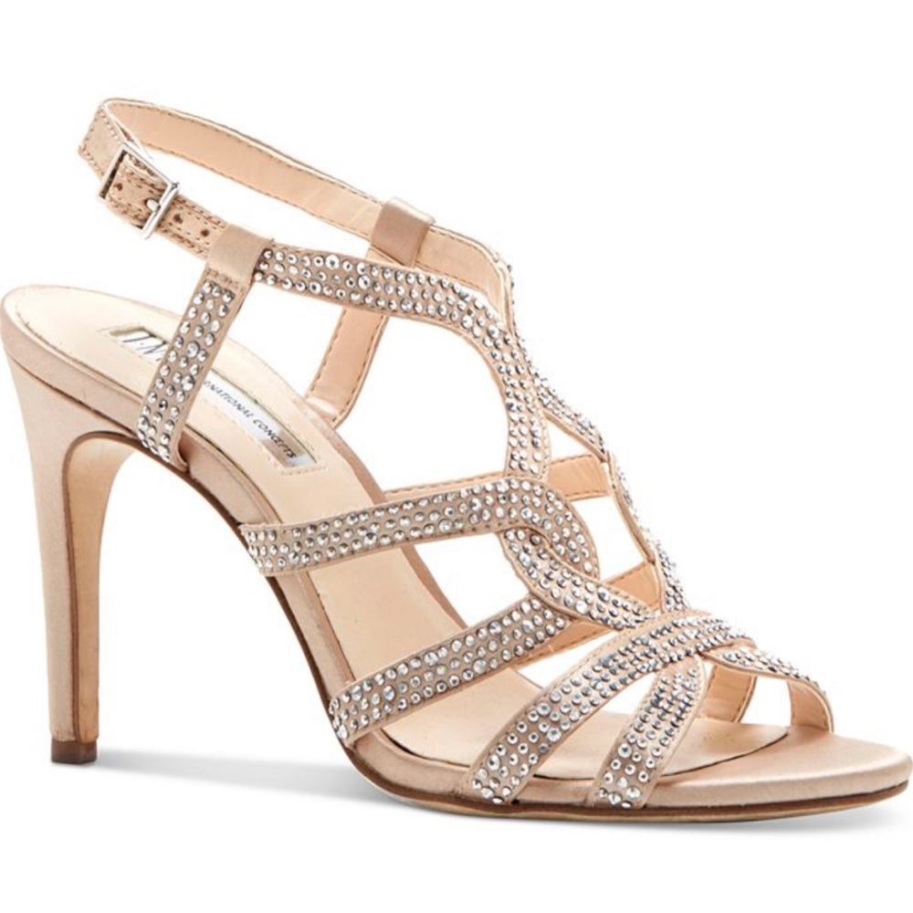 INC Champagne Sandal Heels - lovely!!